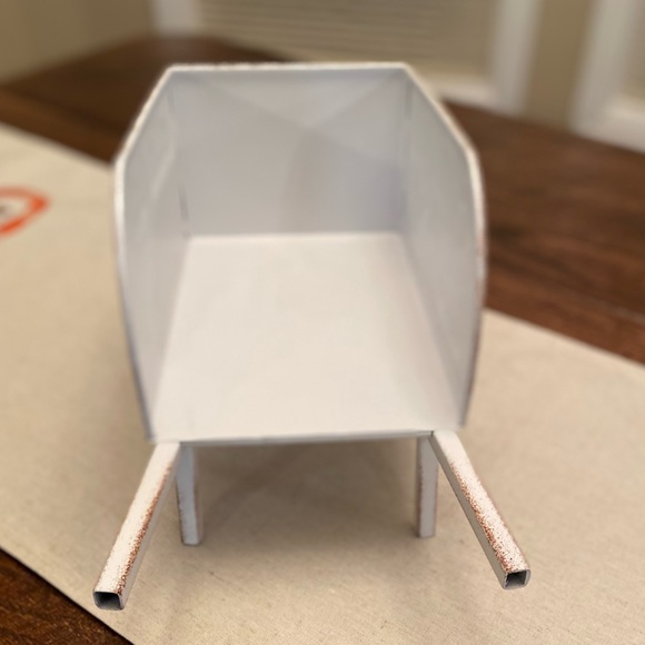 Fall Decor, Hello Fall Wheelbarrow Decor, Fall Metal Wheelbarrow Centerpiece - Picture 13 of 16